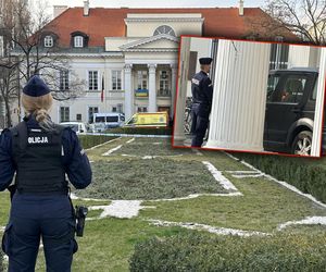 Tajemnicza akcja policji w centrum Warszawy. Kobieta czaiła się pod Pałacem Prezydenckim i KPRM