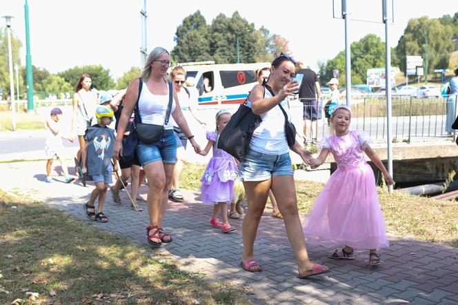 Parada smoków w Będzinie 