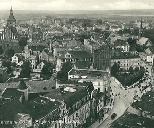 Ulica 11 Listopada w Olsztynie dawniej wyglądała zupełnie inaczej. Nosiła imię niemieckiego inżyniera