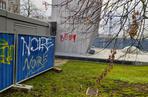 Jeszcze nie otwarty, a już pomazany. Skatepark w centrum Warszawy przyozdobiony graffiti
