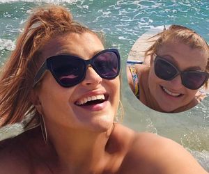 Tak wypoczywa Katarzyna Skrzynecka. Plaża, bikini i luksusowy hotel