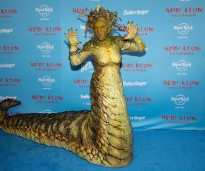 Heidi Klum jako Meduza na Halloween 2025