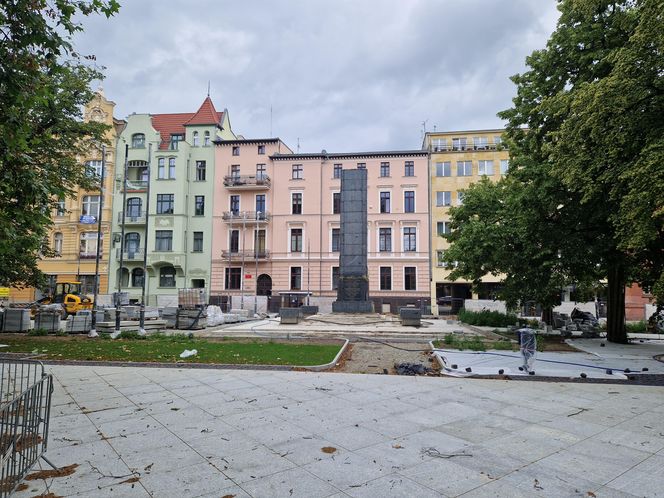 Tak przebiega rewitalizacja Placu Wolności w Bydgoszczy. Zaglądamy na plac budowy