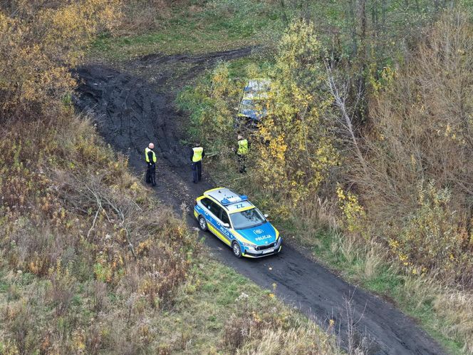 Pościg i wypadek w Pęcicach