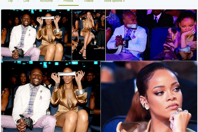Rihanna na BET awards - wyniki wyszukania Twitter