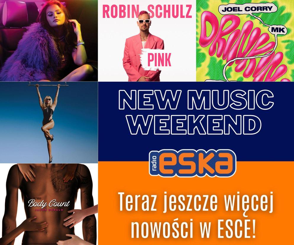 Selena Gomez, Miley Cyrus, Robin Schulz i inni w New Music Weekend w Radiu ESKA!