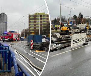 Wielka awaria gazociągu we Wrocławiu. Most Szczytnicki zamknięty, ewakuacja mieszkańców