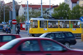 Skrzyżowanie ulic Wyszyńskiego i Nabrzeże Wieleckie