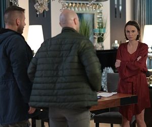 Pierwsza miłość, odcinek 3969. Melka (Ewa Jakubowicz), policja