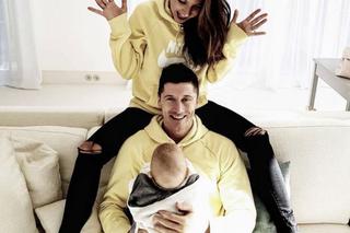 Anna Lewandowska i Robert Lewandowski z Klarą