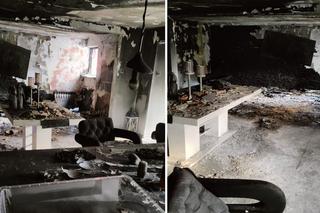 Policjant z Chełma w jednej chwili stracił dorobek życia. „To on odebrał zgłoszenie o tym, że jego dom płonie”
