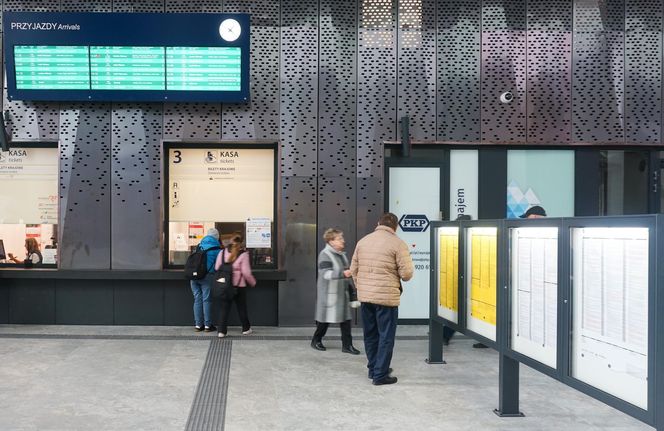 Łódź Kaliska - dworzec po remoncie