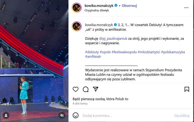 Opole 2025: Monika Kowalczyk