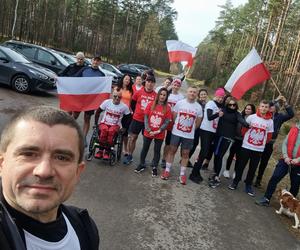 Morsując i biegnąc uczcili Święto Niepodległości w Starachowicach