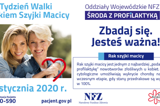 Środa z profilaktyką raka szyjki macicy