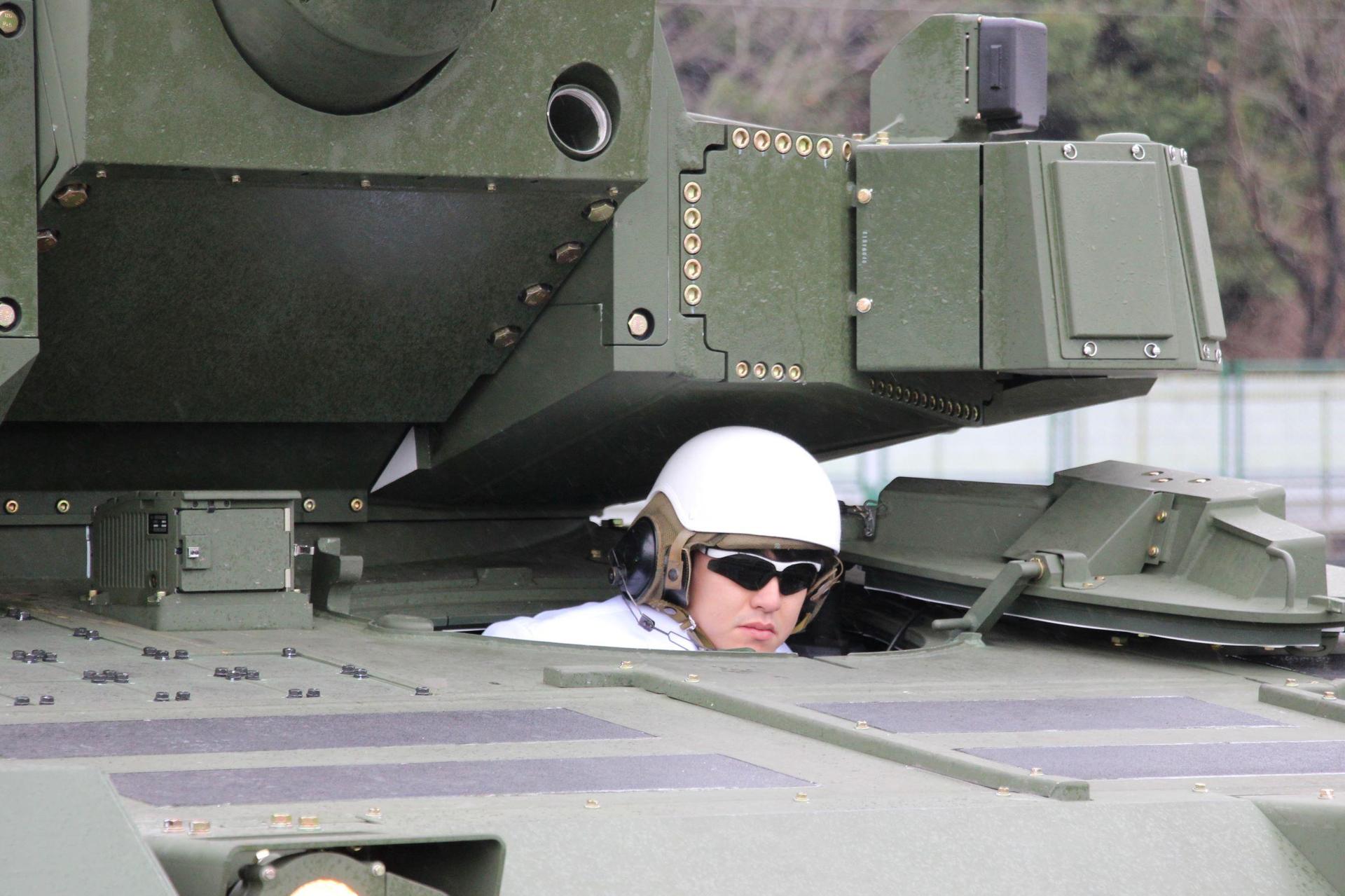 Czołg K2 na torze testowym w Changwon