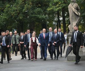 Marta Nawrocka na Narodowym Czytaniu