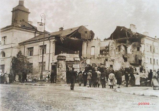 Tak wyglądał Lublin po bombardowaniu. Ogrom zniszczeń był niewyobrażalny! Zobacz zdjęcia