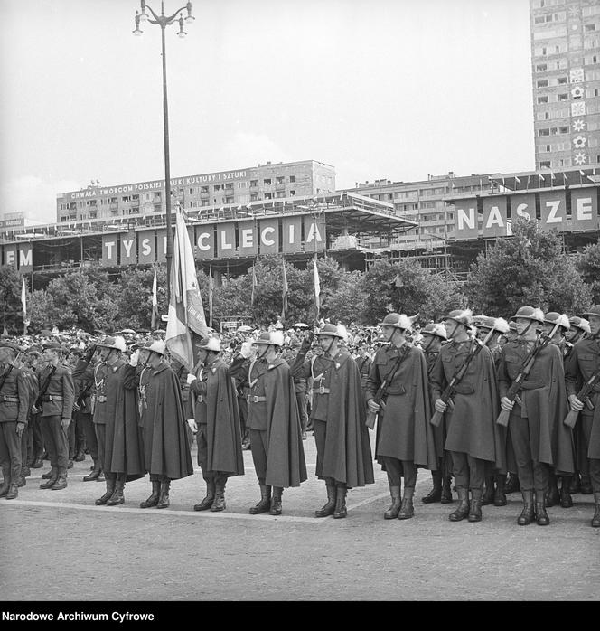 Defilada Tysiąclecia Państwa Polskiego - 22 lipca 1966 r.