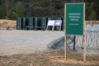 Umocnienia na granicy Litwy