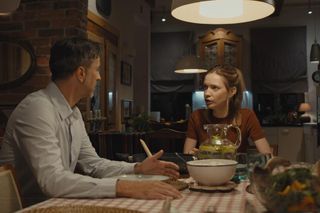 Na dobre i na złe odc. 932. Dominika (Paulina Gałązka), Marcin Molenda (Filip Bobek)