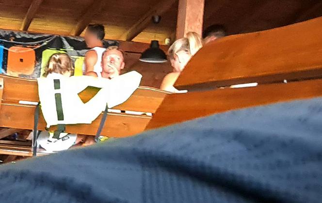 Kamil Glik na wakacjach na Mazurach