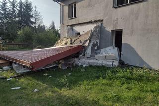 Wybuch gazu w powiecie łukowskim. W wyniku eksplozji zawaliła się część domu