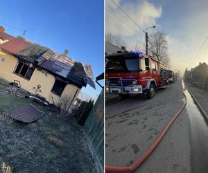 Pożar domu w Broku. Nie żyje dwóch mężczyzn