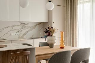 Beżowe mieszkanie w Krakowie