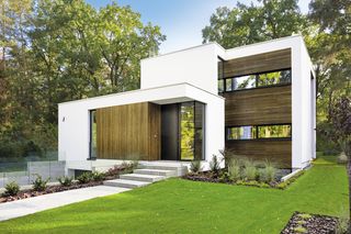 Bryła i wnętrza domu o nietypowym planie