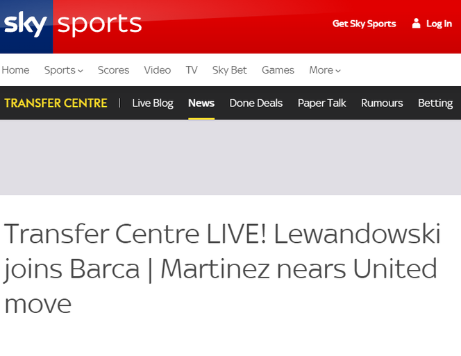 Tak media zareagowały na transfer Lewandowskiego