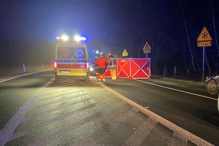 Do śmiertelnego potrącenia pieszego 71-latka doszło po godz. 18.00 w środę 22 stycznia