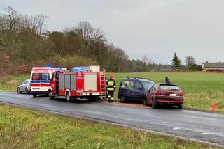 Wypadek na trasie trasie Sikorz - Trzciany! Jedna osoba w szpitalu! [ZDJĘCIA] 