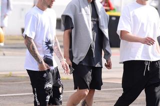 Piłkarze na spacerze