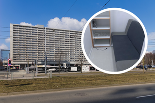 Mieszkaniec Katowic za 600 zł chce wynająć mieszkanie w szafie. Dostęp do łazienki w cenie