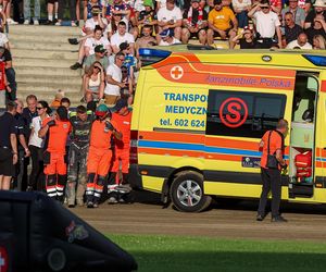 GP Polski w Gorzowie: Zderzenie Martina Vaculika i Kaia Huckenbecka