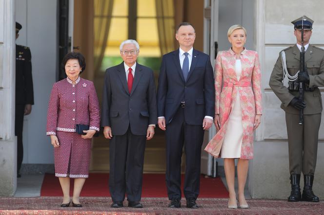 Wizyta prezydenta Singapuru w Polsce