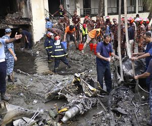 Samolot spadł na szkołę! Dziesiątki zabitych, 170 rannych