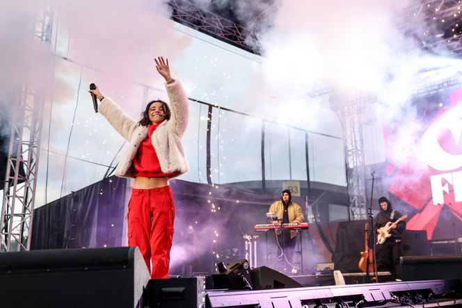 Carla Fernandes na koncercie 20 lat Silesia City Center