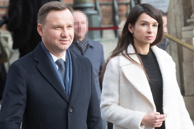 Marta Kaczyńska i Andrzej Duda