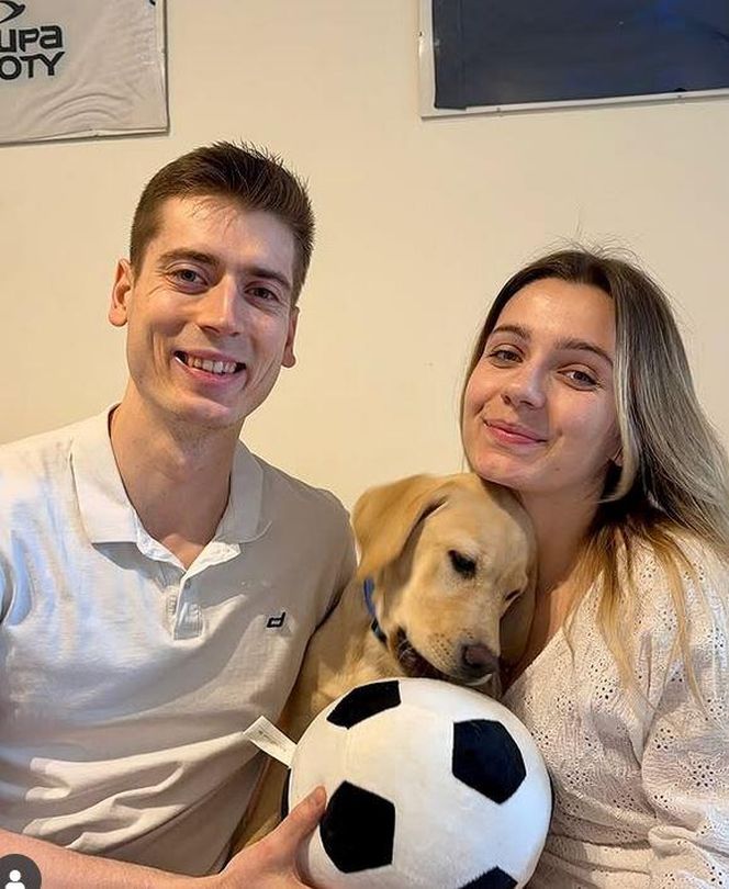 Kamil Semeniuk i jego ukochana Katarzyna