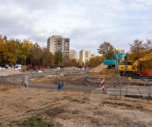 Budowa tramwaju na Stegny w Warszawie