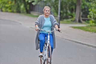 Anna Powierza walczy o zgrabną sylwetkę na rowerze