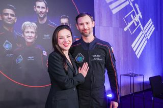 Aleksandra Uznańska-Wiśniewska i Sławosz Uznański-Wiśniewski 