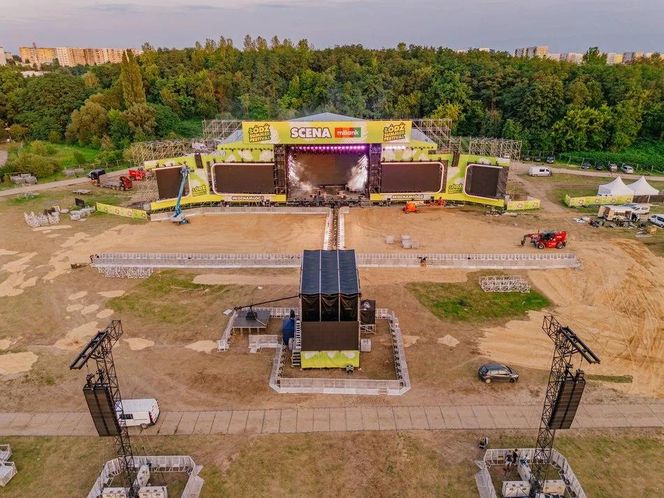 Miasteczko festiwalowe gotowe na Łódź Summer Festival 2025
