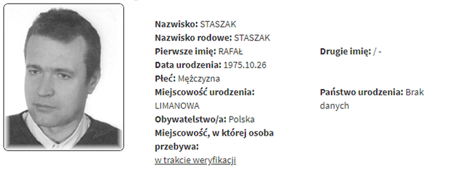 STASZAK RAFAŁ