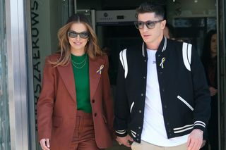 Koncert Justina Timberlake’a. Lewandowscy przyszli w zaskakującej stylizacji