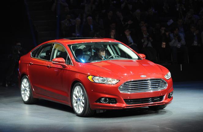 Ford Mondeo na salonie samochodowym w Detroit