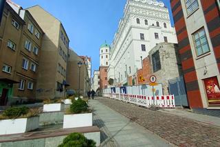 Przebudowa tarasów zamkowych