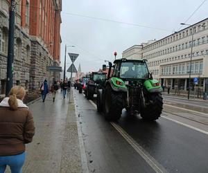 Protest rolników w Olsztynie 20 lutego